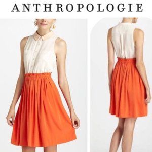 Anthropologie Postmark Colorblock Shirtdress